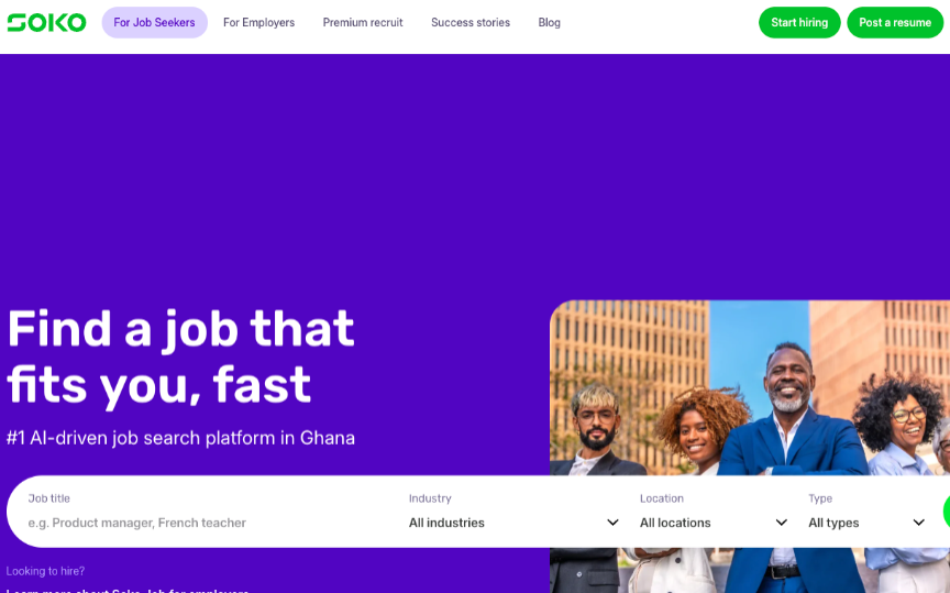 AI-driven job search and recruitment platform